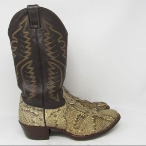 justin python boots